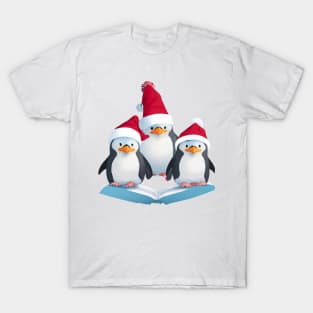 Penguin reading book T-Shirt